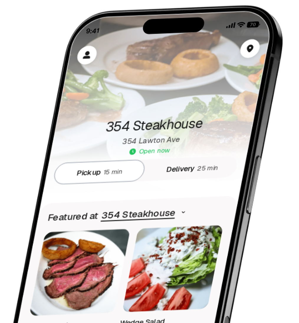 354 Steakhouse app preview