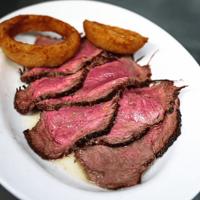 Sliced Steak.