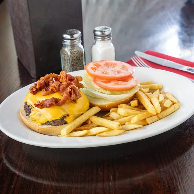 Bacon Cheeseburger.