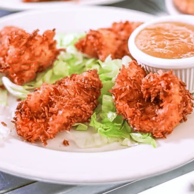 Coconut Shrimp.