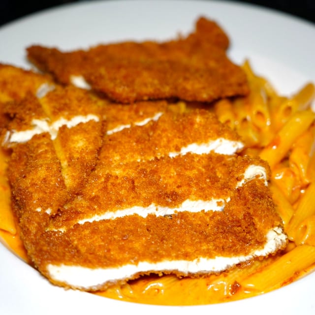 Penne with Vodka Sauce.
